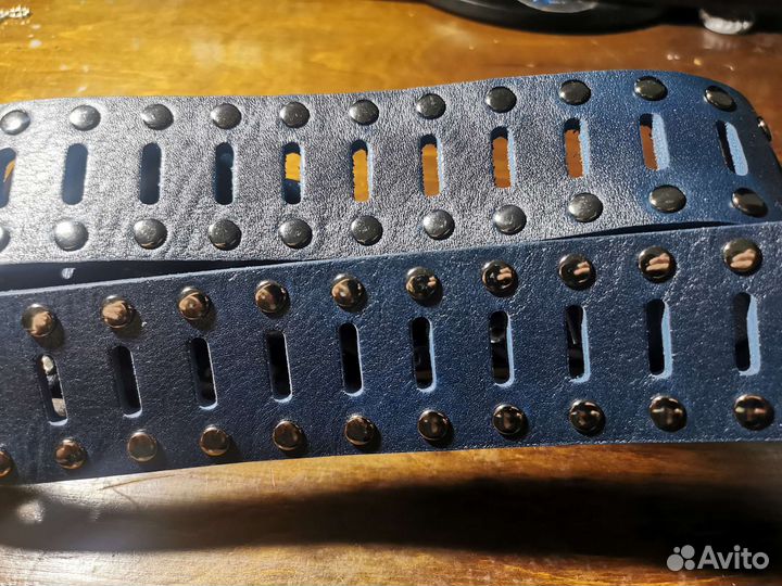 Кожаный ремень мужской