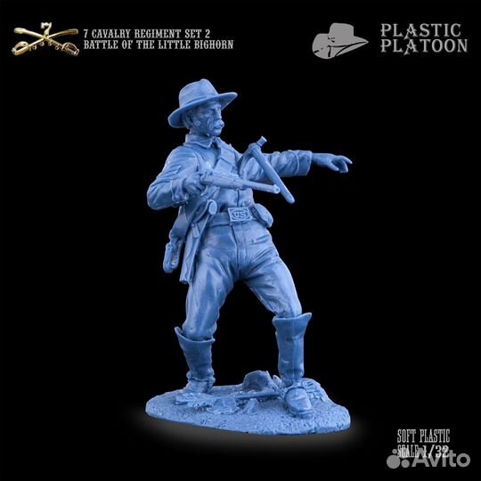 Солдатики Plastic Platoon - 7 Кавалерия Набор #2