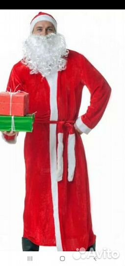Костюм деда мороза