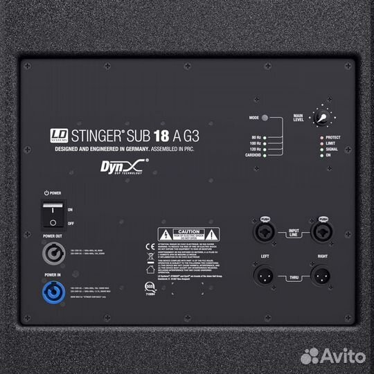 Активный сабвуфер LD Systems stinger SUB 18 A G3