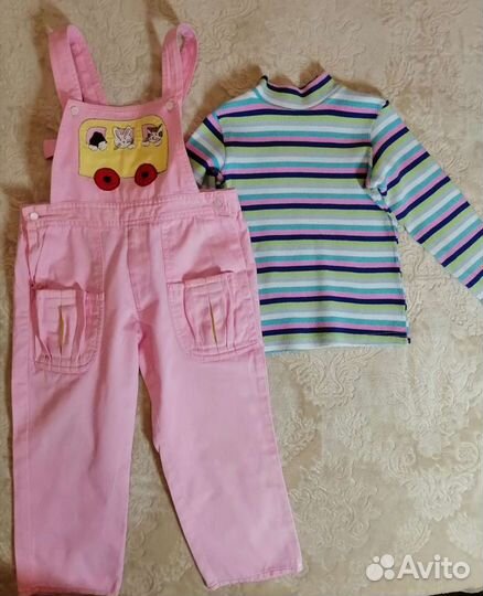 Вещи пакетом на девочку 104-110