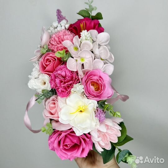 Цветы на мыльной основе