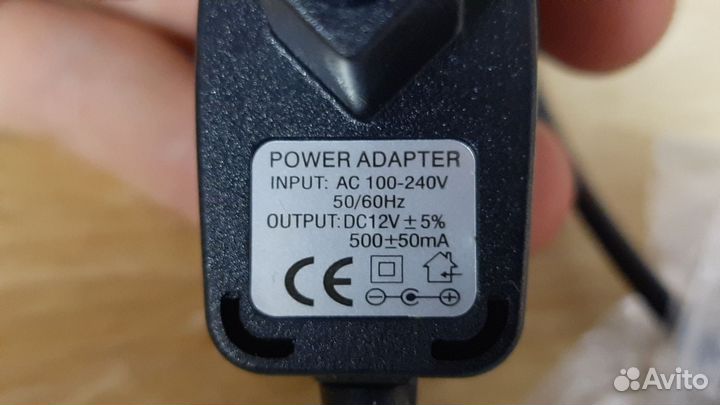 Блок питания 12в 0.5А