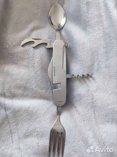 Набор походный ложка вилка нож
