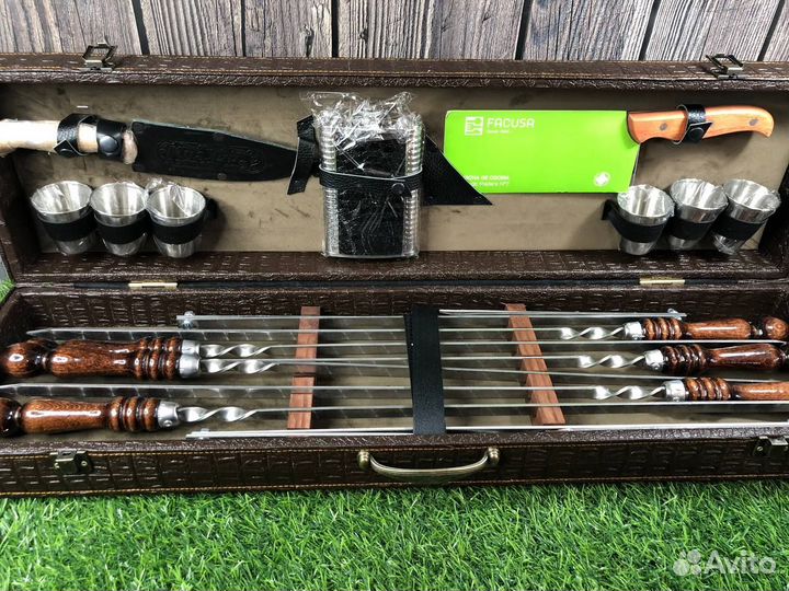 Шампура в кейсе