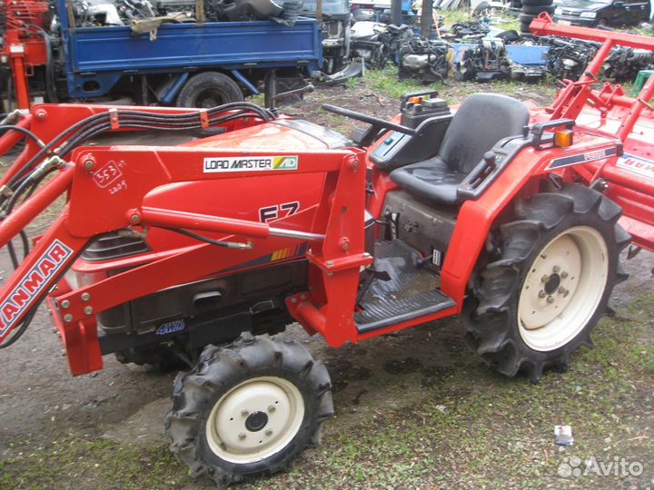 Мини-трактор YANMAR F17D, 2008