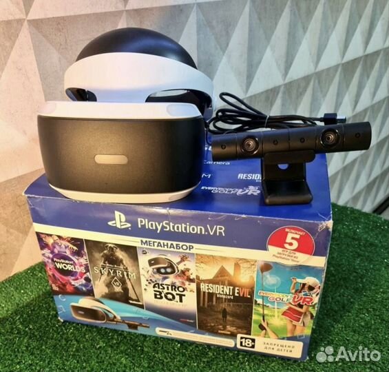 Sony playstation 4 vr шлем камера мувы