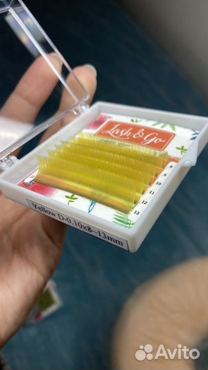 Цветные ресницы