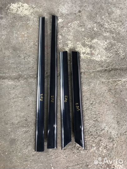 Мерседес w203 Молдинги дверные