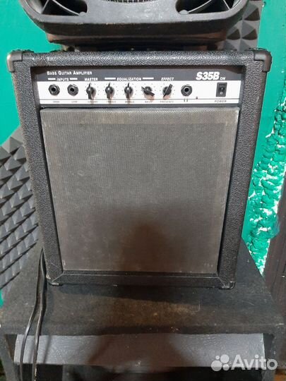Комбик для бас гитары 35 ватт
