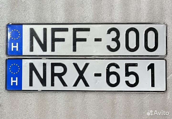 Автомобильные номера Венгрия