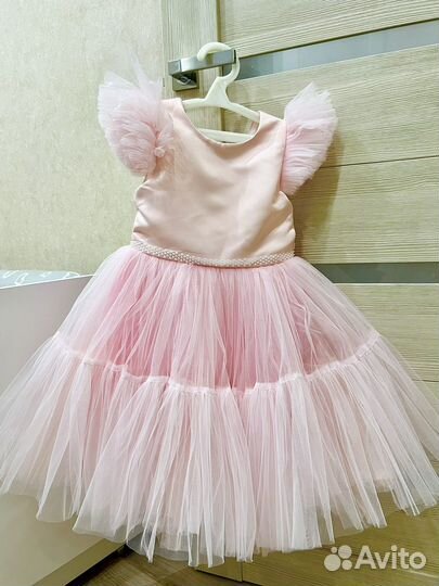 Нарядное платье для девочки 110