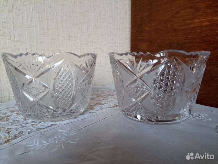 Хрустальная ваза