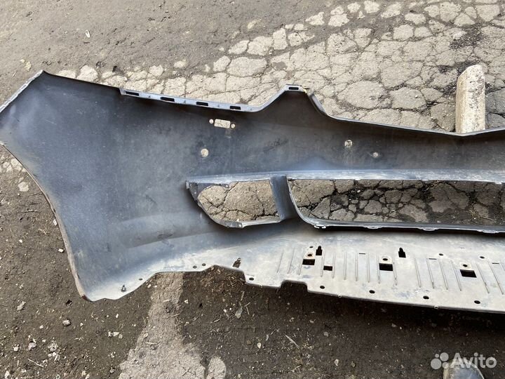 Передний бампер на honda accord 8