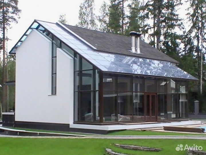 Алюминиевые окна теплые