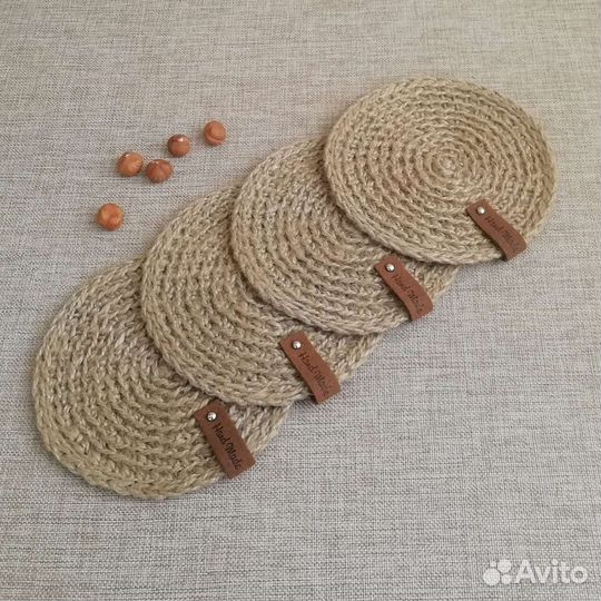 Салфетки из джута