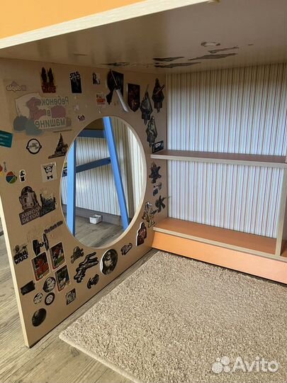 Детская кровать чердак