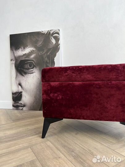 Консоль 150*30см на каркасе шлифованная сталь