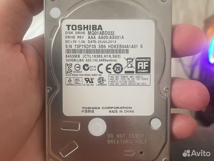 Жесткий диск HDD 320gb 500gb