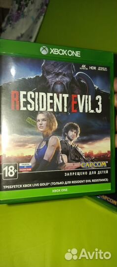 Xbox игры resident evil original, 3, 7, village