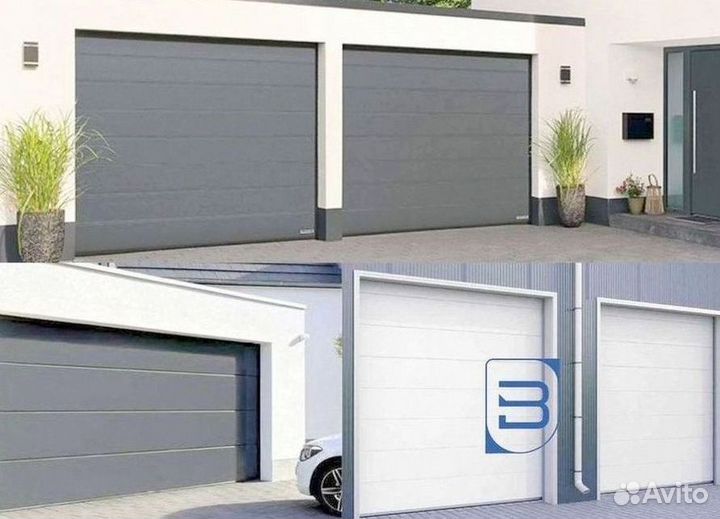 Гаражные ворота с установкой