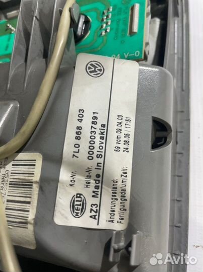 Плафон потолочный Vw Touareg 7L7 BAC 2005