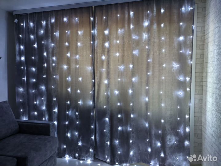 Гирлянда штора