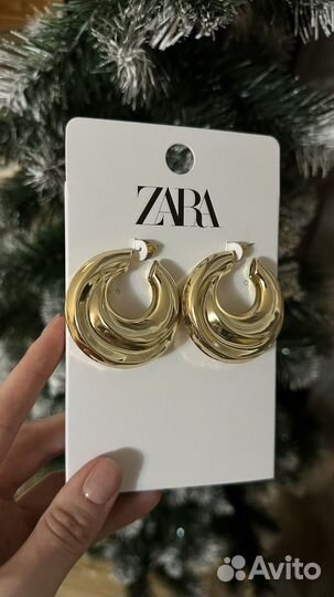 Серьги Zara новые