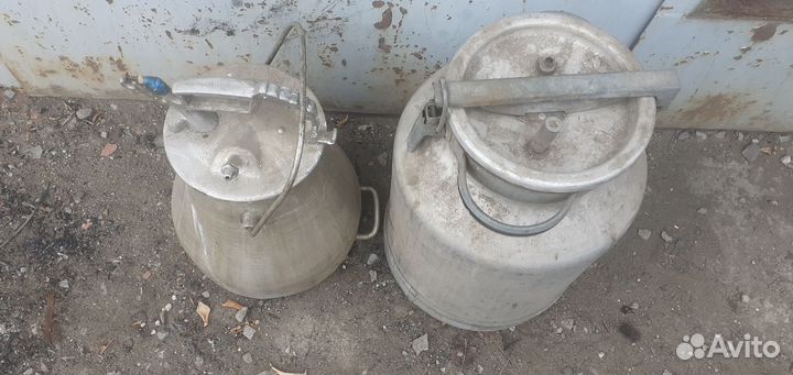 Фляга алюминиевая с бидоном