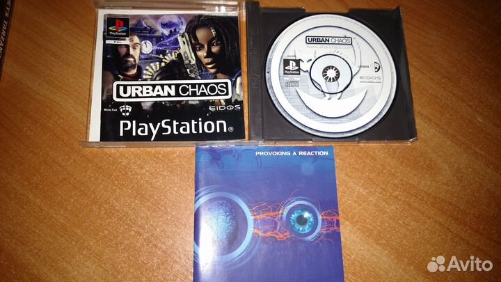 Urban Chaos для PS1 (PAL) Лицензия