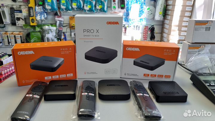 Смарт тв приставка cadena PRO X CSB-235