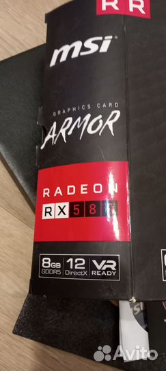 Видеокарта rx580 8gb msi