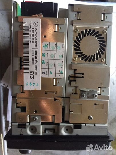 Автомагнитола на мерседес W210/W208