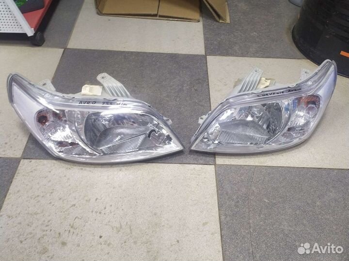 Фара левая и правая шевроле авео 01/08-06/11