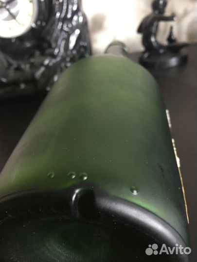 Матовая бутылка из -под коньяка Наполеон