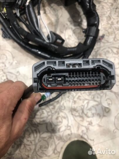 Штекер передней фары камри 70 75