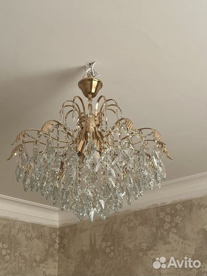 Люстра хрустальная