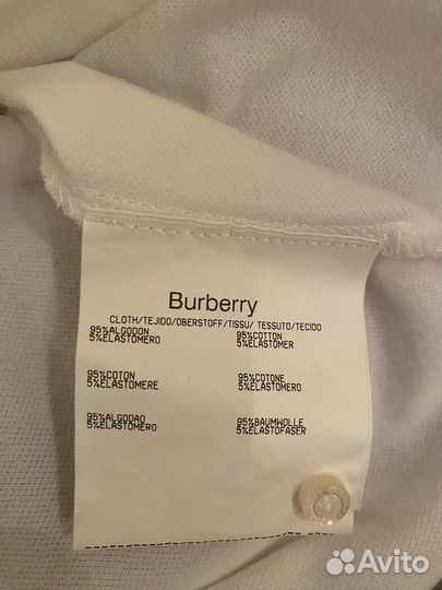 Рубашка поло Burberry