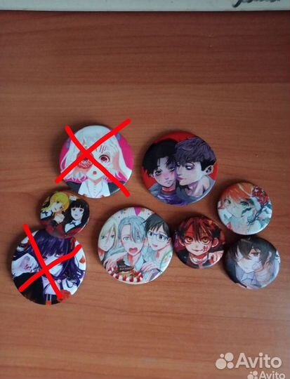 Аниме значки