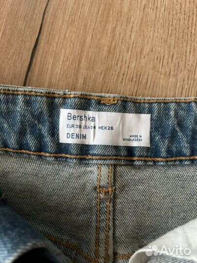 Джинсовая юбка bershka