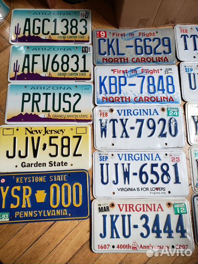 Автомобильные номера usa