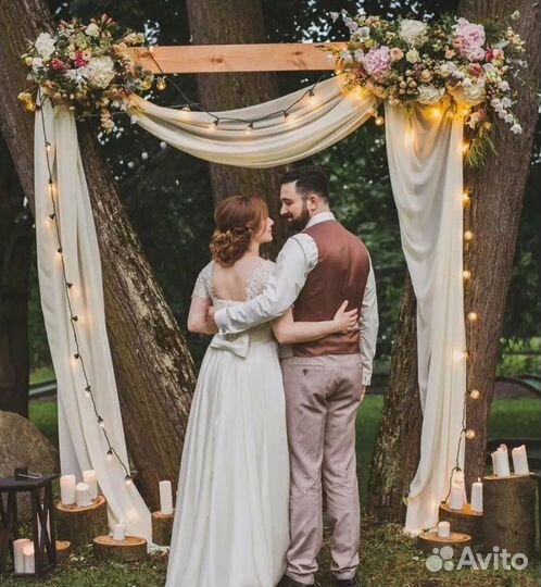 Фотозона на свадьбу в стили Бохо