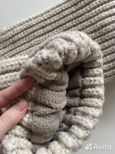 Комплект шапка и снуд