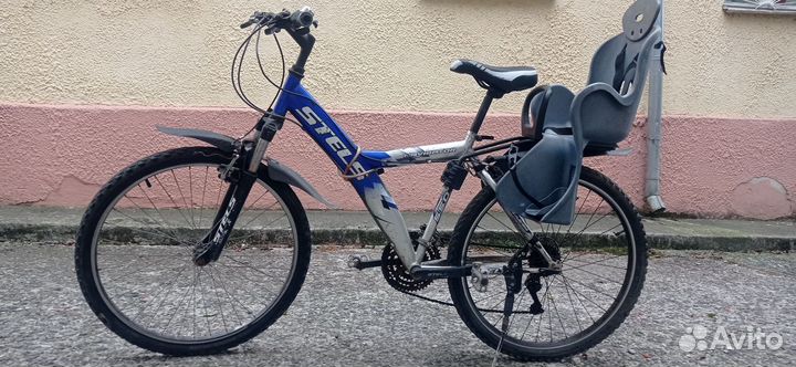 Детское кресло на велик