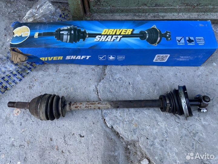 Привод передний левый renault logan 1