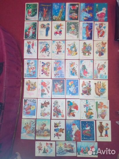 Открытки Зарубин подписанные