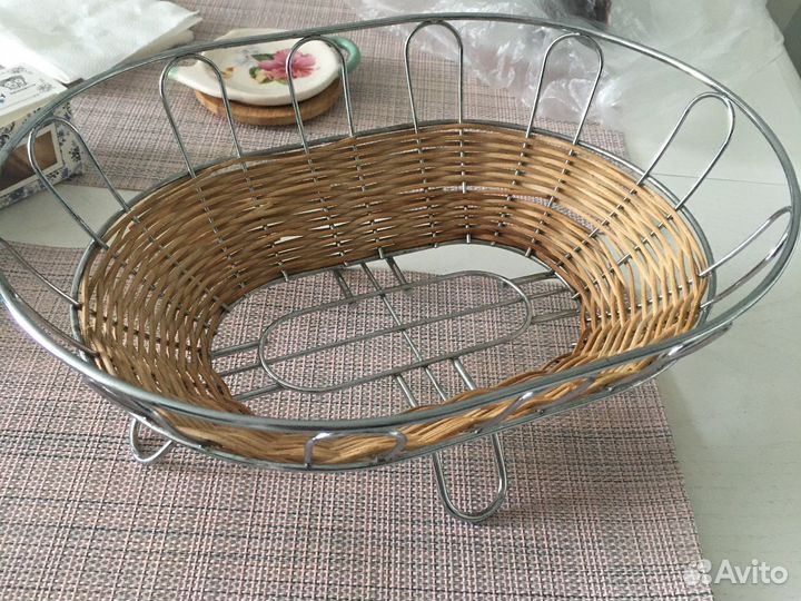 Ваза плетеная, для фруктов и овощей