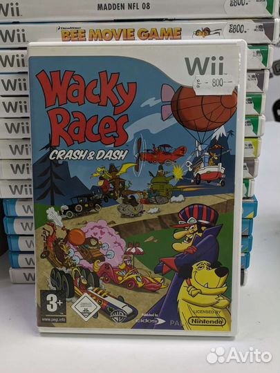 Wacky Racers Crash and Dash Wii Б/У