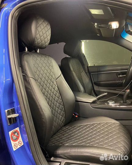 Чехлы экокожа Ромб ваз 2115 от Автопилот