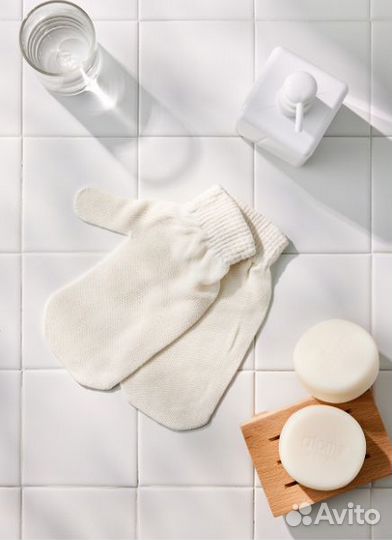 Мочалка варежка для душа